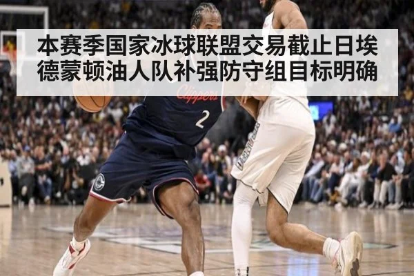 本赛季国家冰球联盟交易截止日埃德蒙顿油人队补强防守组目标明确